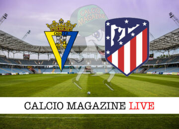 Cadice Atletico Madrid cronaca diretta live risultato in tempo reale
