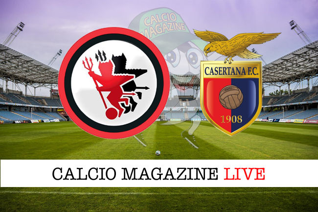 Foggia Casertana cronaca diretta live risultato in tempo reale