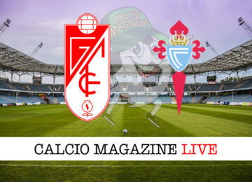 Granada Celta Vigo cronaca diretta live risultato in tempo reale