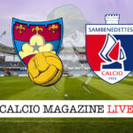 Gubbio Sambenedettese cronaca diretta live risultato in tempo reale