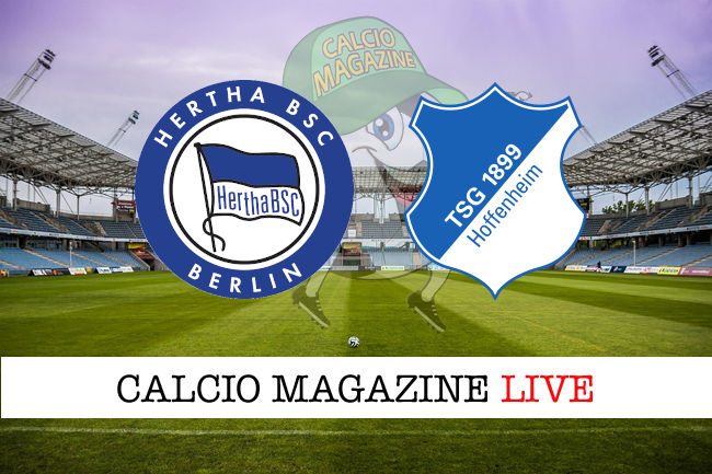 Herta Hoffenheim cronaca diretta live risultato in tempo reale