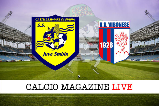 Juve Stabia Vibonese cronaca diretta live risultato in tempo reale