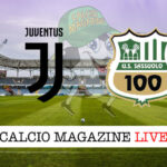 Juventus Sassuolo cronaca diretta live risultato in tempo reale
