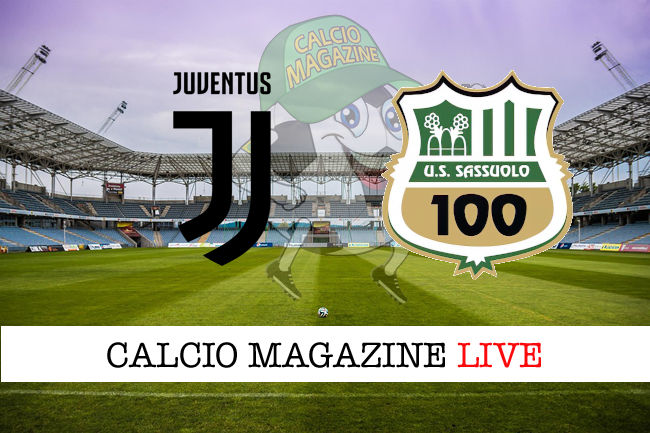 Juventus Sassuolo cronaca diretta live risultato in tempo reale