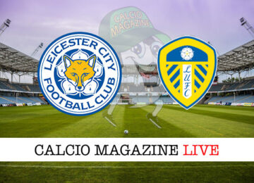 Leicester Leeds United cronaca diretta live risultato in tempo reale