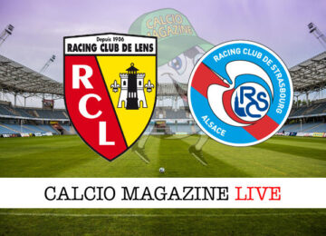 Lens Strasburgo cronaca diretta live risultato in tempo reale