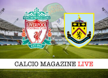 Liverpool Burnley cronaca diretta live risultato in tempo reale