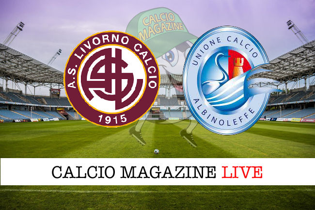 Livorno Albinoleffe cronaca diretta live risultato in tempo reale