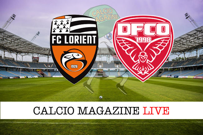 Lorient Dijon cronaca diretta live risultato in tempo reale