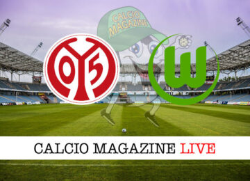 Mainz 05 Wolfsburg cronaca diretta live risultato in tempo reale