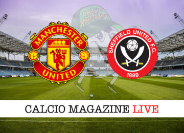 Manchester United Sheffield United cronaca diretta live risultato in tempo reale