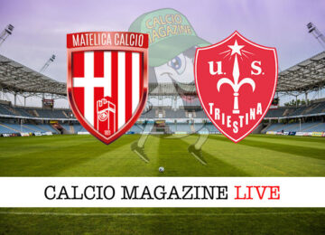 Matelica Triestina cronaca diretta live risultato in tempo reale