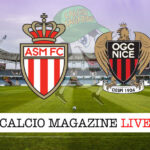 Monaco Nizza cronaca diretta live risultato in tempo reale