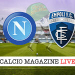 Napoli Empoli cronaca diretta live risultato in tempo reale
