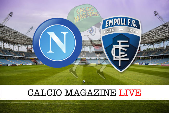 Napoli Empoli cronaca diretta live risultato in tempo reale