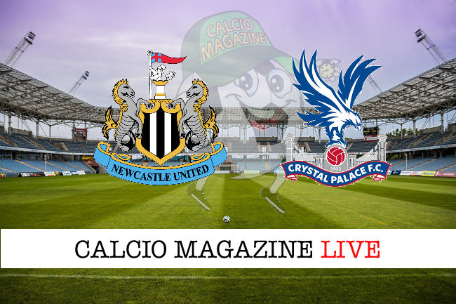 Newcastle Crystal Palace cronaca diretta live risultato in tempo reale