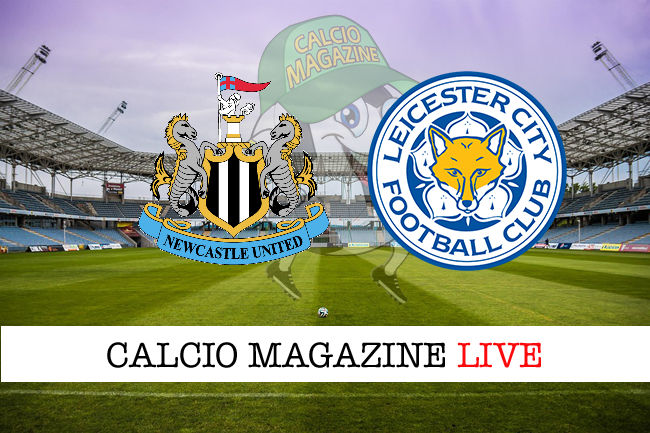 Newcastle Leicester cronaca diretta live risultato in tempo reale