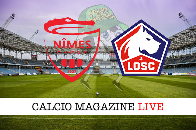 Nimes Lille cronaca diretta live risultato in tempo reale