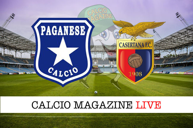 Paganese Casertana cronaca diretta live risultato in tempo reale