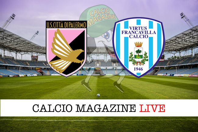 Palermo Virtus Francavilla cronaca diretta live risultato in tempo reale