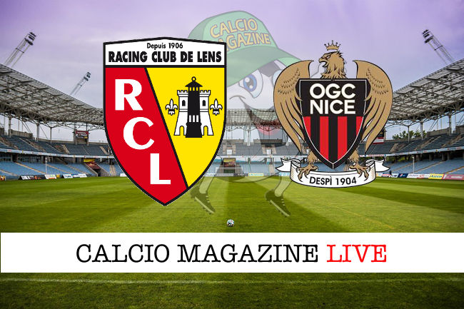 RB Lens Nizza cronaca diretta live risultato in tempo reale