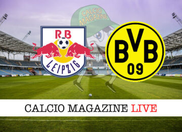 RB Lipsia Borussia Dortmund cronaca diretta live risultato in tempo reale
