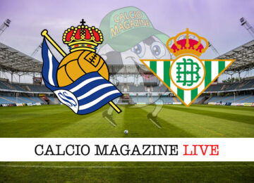 Real Sociedad Betis cronaca diretta live risultato in tempo reale