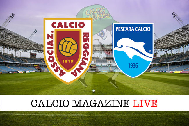 Reggiana Pescara cronaca diretta live risultato in tempo reale