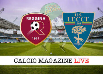 Reggina Lecce cronaca diretta live risultato in tempo reale