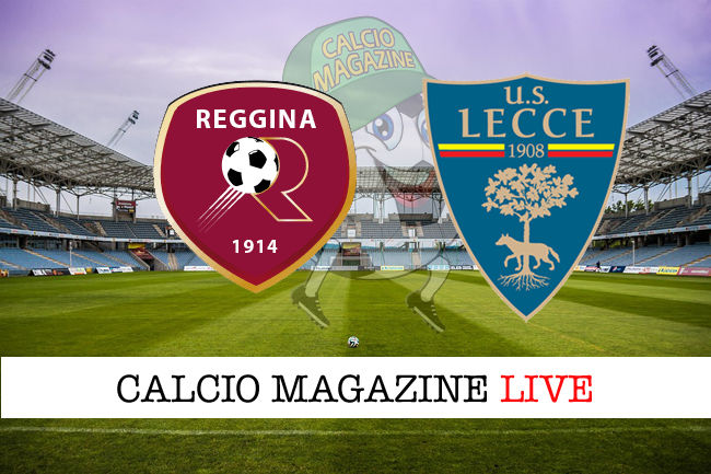 Reggina Lecce cronaca diretta live risultato in tempo reale