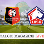 Rennes Lille cronaca diretta live risultato in tempo reale