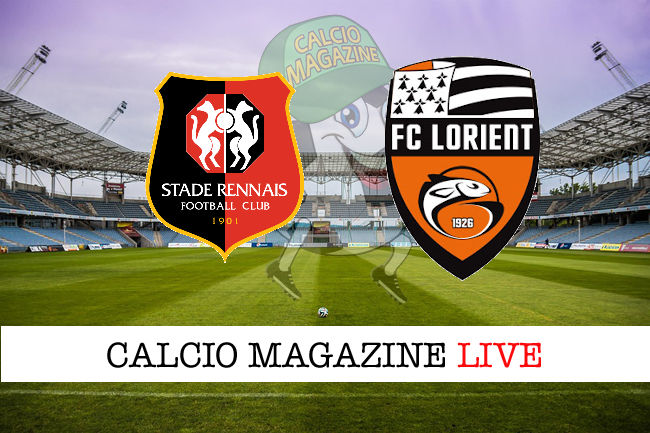 Rennes Lorient cronaca diretta live risultato in tempo reale