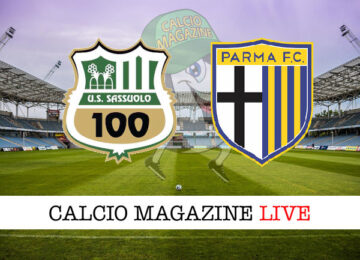 Sassuolo Parma cronaca diretta live risultato in tempo reale