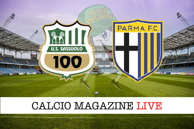 Sassuolo Parma cronaca diretta live risultato in tempo reale