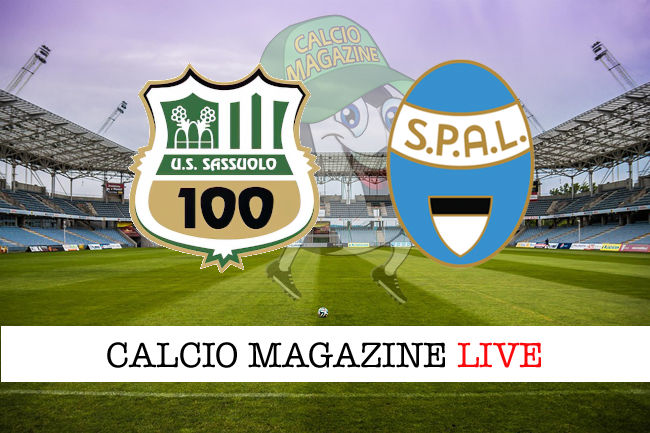 Sassuolo SPAL cronaca diretta live risultato in tempo reale