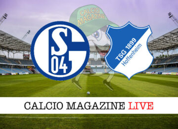 Schalke 04 Hoffenheim cronaca diretta live risultato in tempo reale