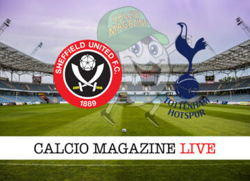 Sheffield United Tottenham cronaca diretta live risultato in tempo reale