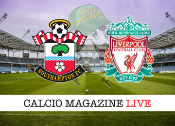 Southampton Liverpool cronaca diretta live risultato in tempo reale