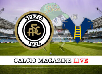 Spezia Hellas Verona cronaca diretta live risultato in tempo reale