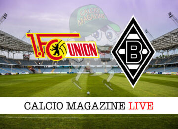 Union Berlino Borussia Monchengladbach cronaca diretta live risultato in tempo reale