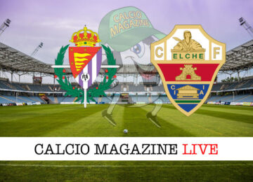 Valladolid Elche cronaca diretta live risultato in tempo reale