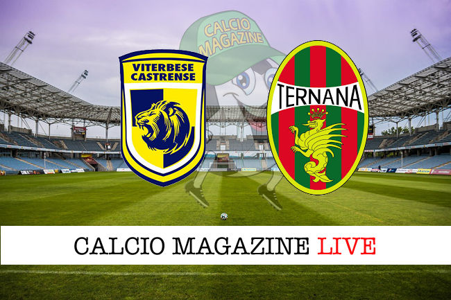 Viterbese Ternana cronaca diretta live risultato in tempo reale