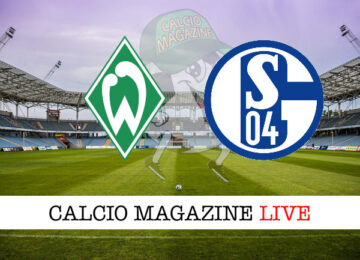 Werder Brema Schalke 04 cronaca diretta live risultato in tempo reale