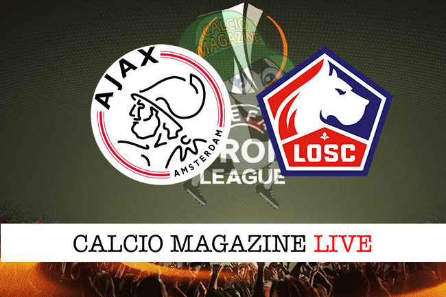Ajax Lille cronaca diretta live risultato in tempo reale