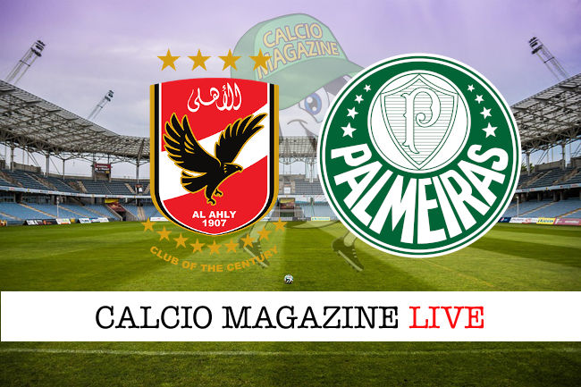 Al Ahly Palmeiras cronaca diretta live risultato in tempo reale