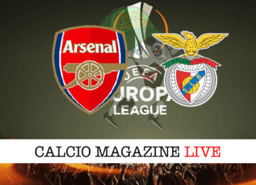 Arsenal Benfica cronaca diretta live risultato in tempo reale