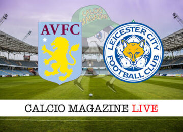 Aston Villa Leicester cronaca diretta live risultato in tempo reale