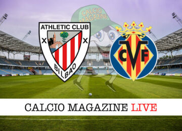 Athletic Bilbao Villarreal cronaca diretta live risultato in tempo reale