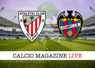 Athletic Bilbao Levante cronaca diretta live risultato in tempo reale