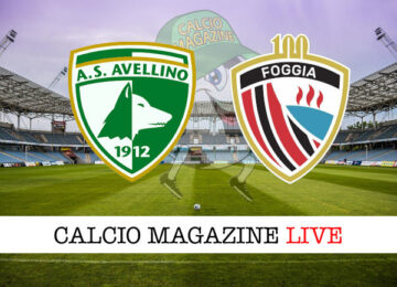 Avellino Foggia cronaca diretta live risultato in tempo reale